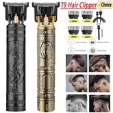 Vintage T9 Electric Hair Trimmer – Professional Grooming for Men