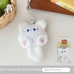 Plush Cat Bag Charm