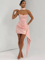 Mozision Off-Shoulder Mini Dress