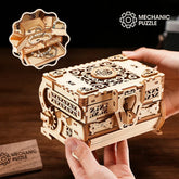3D Wooden Jewelry Box Puzzle