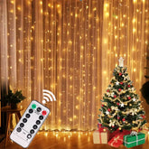 Christmas LED Fairy Lights - 8 Modes USB Curtain Decor