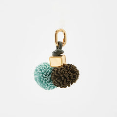 Tassel Flower Leather Charm