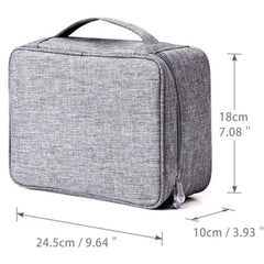 Waterproof Cable Organizer - Portable Storage Bag for USB & Chargers
