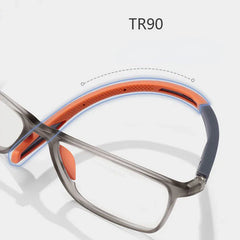 Anti-Blue Light Reading Glasses – Ultralight TR90 Sports Eyewear for Men & Women, Diopters up to +4.0