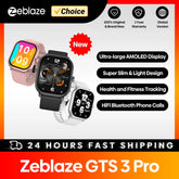 Zeblaze GTS 3 Pro Smartwatch with Voice Call & Health Tracking
