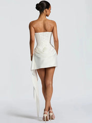 Mozision Off-Shoulder Mini Dress