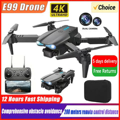 E99 Pro 6K HD Drone Quadcopter with Remote Control