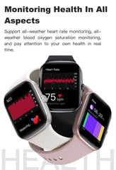 2024 GPS Smartwatch for Men & Women - Waterproof Fitness Tracker