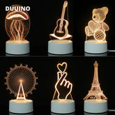 3D LED Love Night Light