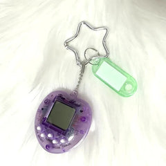 Rainbow Console Y2K Keychain