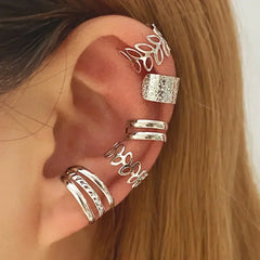 5-Piece Earring Set – Fashion Cartilage & Double S