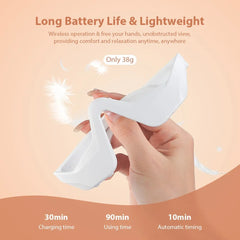 3D Eye Massager – Fatigue Relief & Dark Circle Lightening, Smooths Fine Lines for Eye Care