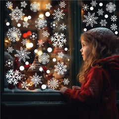 Snowflake Window Stickers – Christmas Edition