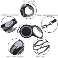 Durable Retractable Dog Leash