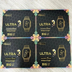 Watch10 Ultra Smartwatch - 2.2" AMOLED Display with 7 Straps