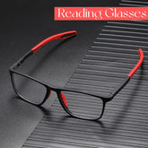 Anti-Blue Light Reading Glasses – Ultralight TR90 Sports Eyewear for Men & Women, Diopters up to +4.0