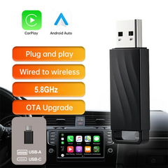 Wireless CarPlay & Android Auto Adapter