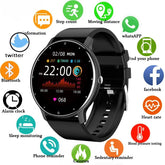 Men's Smartwatch, Full Touch Fitness Tracker, IP68 Waterproof