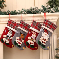 Large Christmas Stockings Decor
