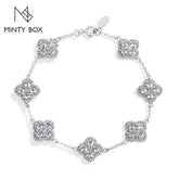 Moissanite Diamond Bracelet – Gold Plated Sterling