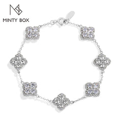 Moissanite Diamond Bracelet – Gold Plated Sterling