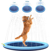 Inflatable Pet Splash Pool – 170cm Outdoor Cooling Mat