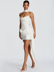 Mozision Off-Shoulder Mini Dress