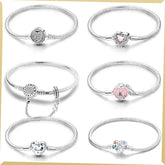 Sterling Silver Heart Bracelet