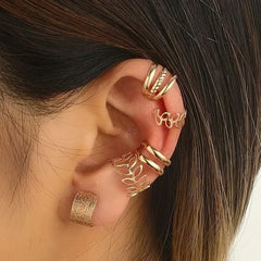 5-Piece Earring Set – Fashion Cartilage & Double S