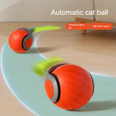 Smart Cat Ball with Faux Tail