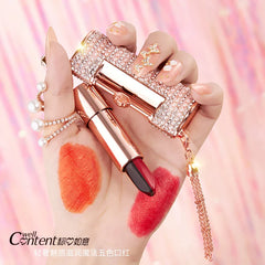 5-in-1 Matte Velvet Lipstick - Long-Lasting Lip Tint