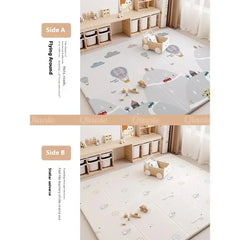 Foldable Waterproof Baby Play Mat – Double-Sided Foam