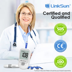 Linksun Glucose Test Strips & Lancets