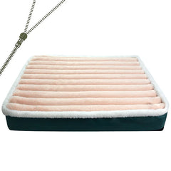 Zippered Washable Dog Bed – Plush & Practical