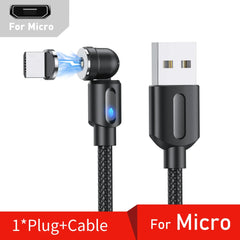 USLION 540° Magnetic Fast Charging Cable