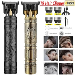 Vintage T9 Electric Hair Trimmer – Professional Grooming for Men
