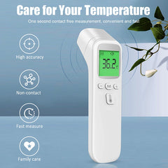 AiQUE Infrared Thermometer – Digital Non-Contact Body Temperature Meter