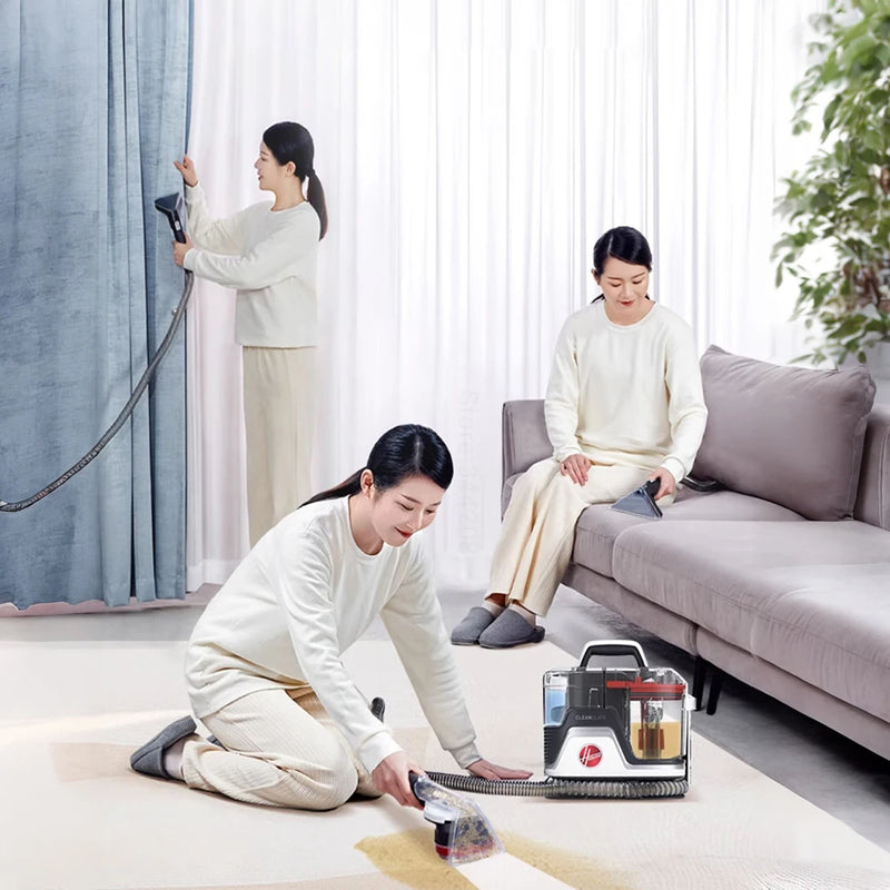 2024 Portable Hoover Vacuum Cleaner for Fabric & Sofa