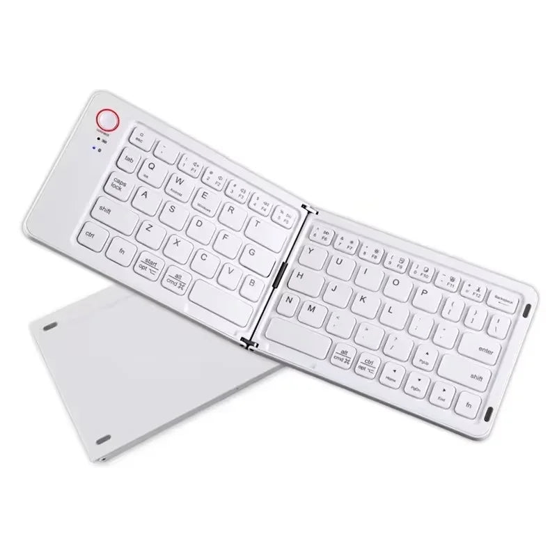 Wireless Folding Bluetooth Keyboard with Numeric Keypad