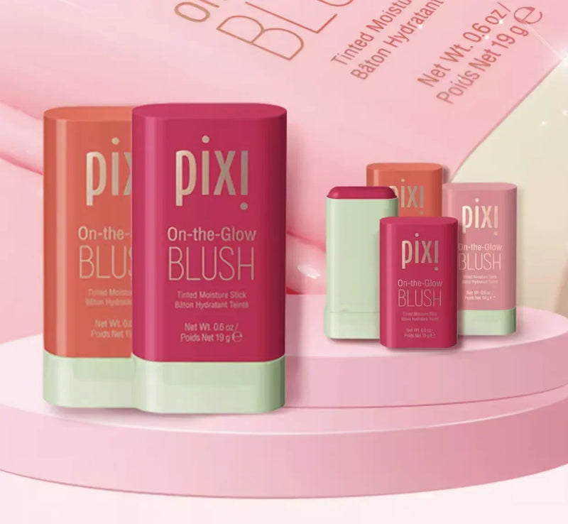 Pixi 3-in-1 Cheek & Lip Tint – Moisturizing Blush Stick for Brightening & Contouring