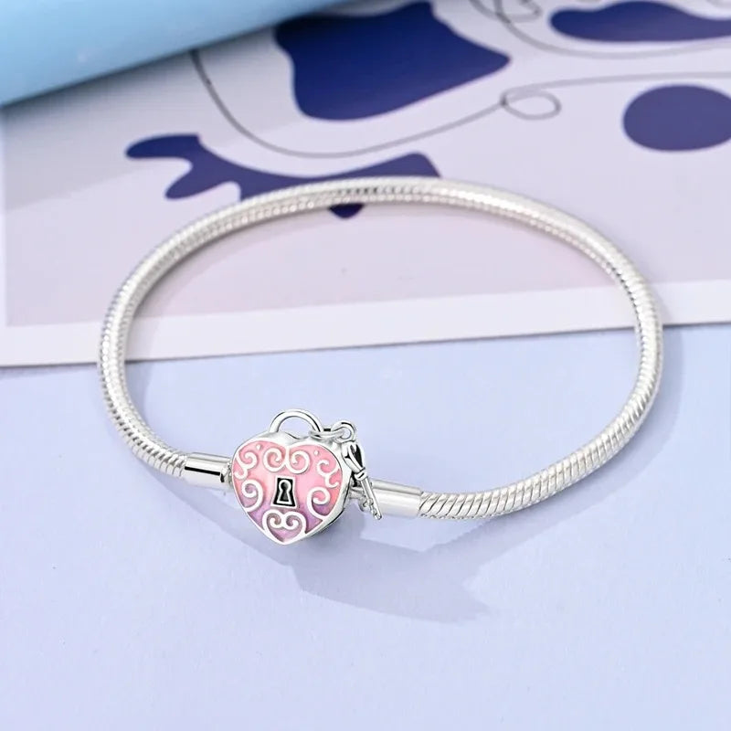 Sterling Silver Heart Bracelet