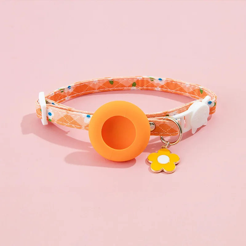 Pet Collar with AirTag Case - Anti-Lost Tracker