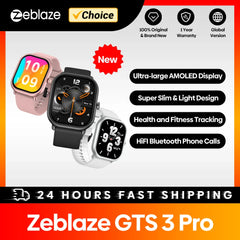 Zeblaze GTS 3 Pro Smartwatch – Voice Calling & Fitness Tracker