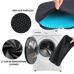 Honeycomb Gel Cushion - Comfortable for Office & Car Seats
