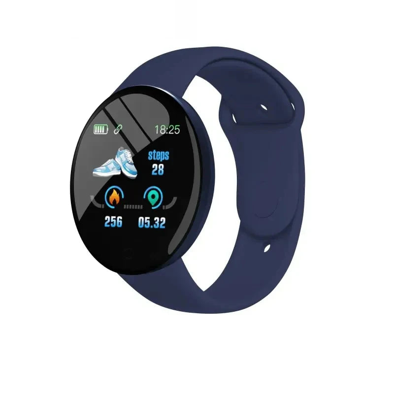 D18 Smart Watch - Bluetooth Fitness Tracker & Sleep Monitor