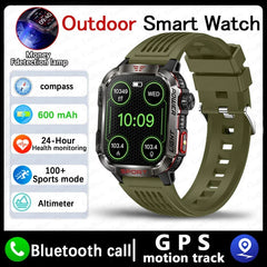 Military GPS Smartwatch – Rugged & Adventure-Ready