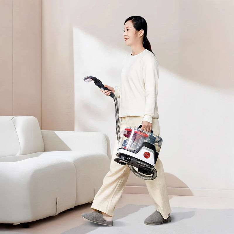 2024 Portable Hoover Vacuum Cleaner for Fabric & Sofa