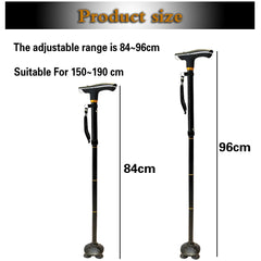Folding Trekking Poles with LED