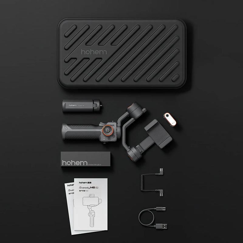 Hohem-iSteady M6 Gimbal for iPhone & Android with AI Tracker