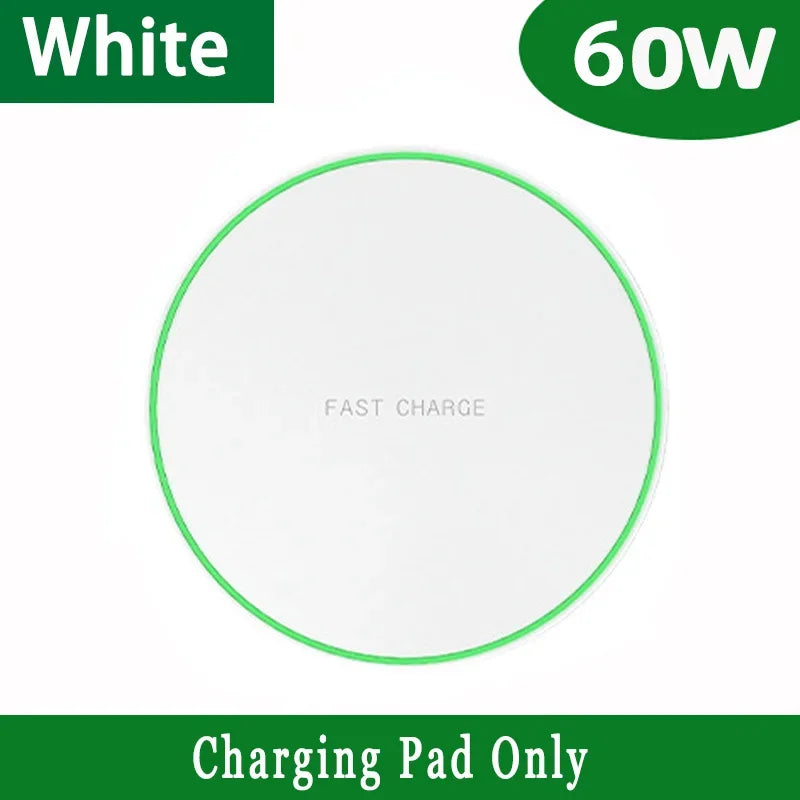 Fast Wireless Charging Pad for iPhone & Samsung Devices